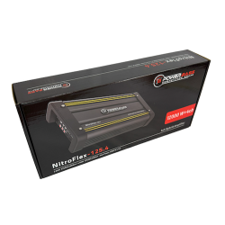 Powerbass Nitroflex 125.4 12000W 4 Channel Hybrid Amplifier