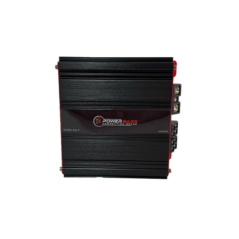 Powerbass SIGMA 240.4 12000W 4 Channel Mini Amplifier