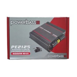 PowerBass PE-2125 Two Channel Amplifier