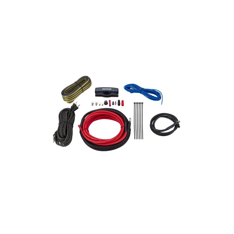 KICKER 8 Gauge 2 Channel V-Series Value Amp Kit