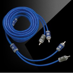 KICKER 46KI44 4ch RCA 4 Metre RCA Interconnect