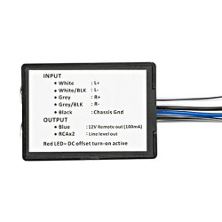 KICKER Stereo Line-Output Converter (with remote turn-on wire) LOC